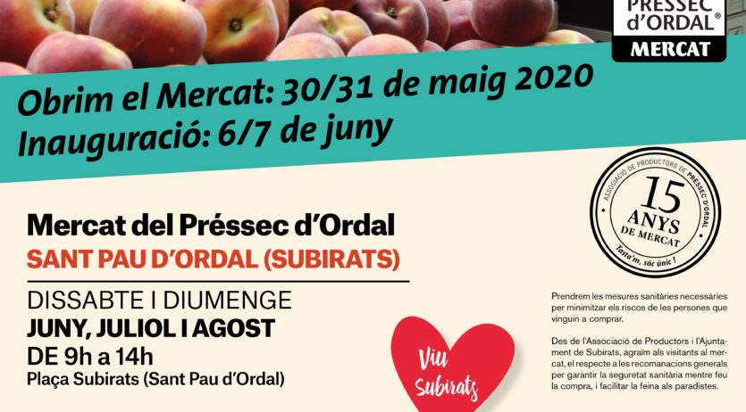 El Mercat del Préssec d’Ordal arrenca de nou