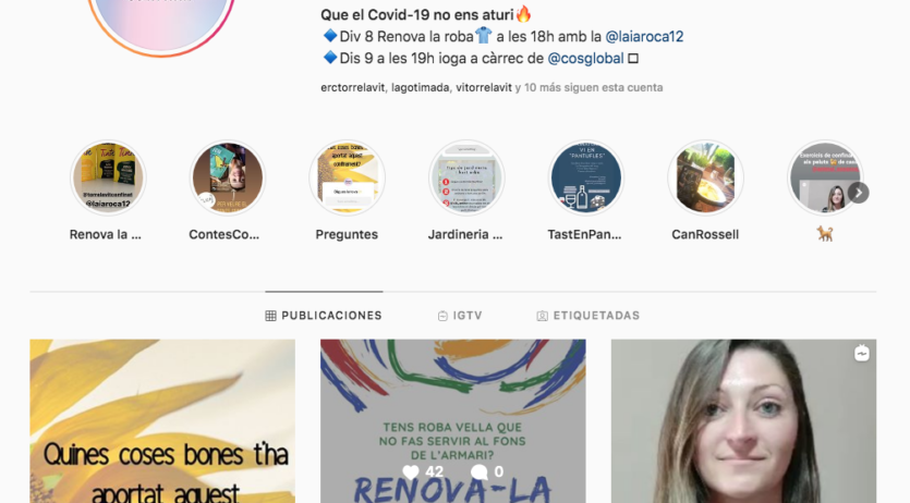 Èxit de participació en les activitats virtuals de confinament a Torrelavit