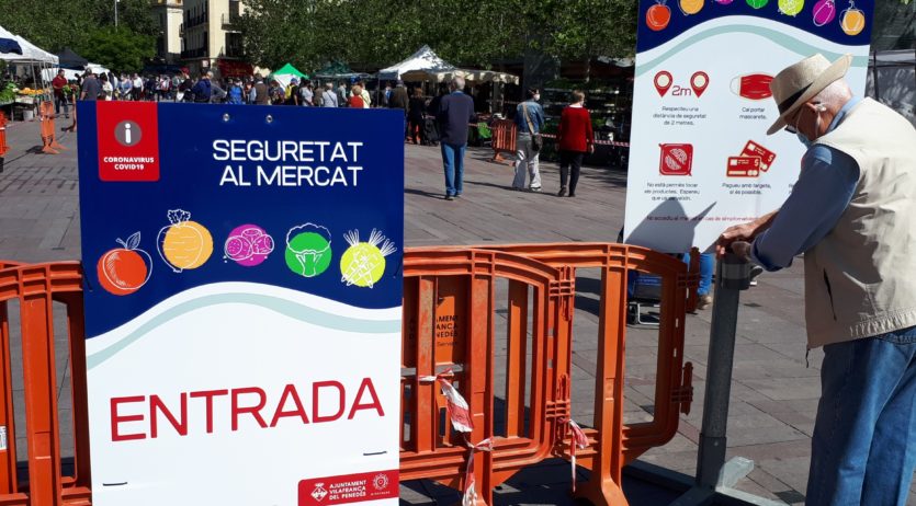 Dissabte el mercat s’amplia amb parades a les zones de Jaume I i plaça de l’Oli