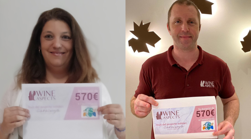Wine Aspects dóna els beneficis de Catalunya entre Copes a Autisme amb Futur
