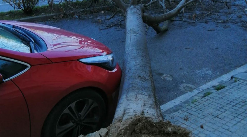 Es manté la situació d’alerta pel fort vent