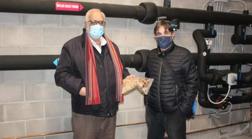 Entra en funcionament la caldera de Biomassa de Sant Martí Sarroca