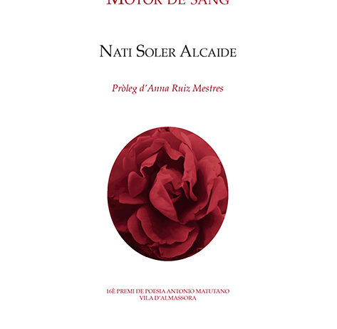 Nati Soler presentarà el nou poemari ‘Motor de sang’ a L’Agrícol