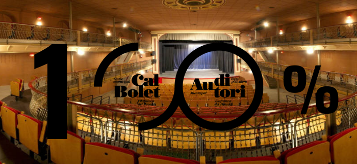 El 14 de novembre serà el primer dia amb el 100% d’aforament a l’Auditori de Vilafranca
