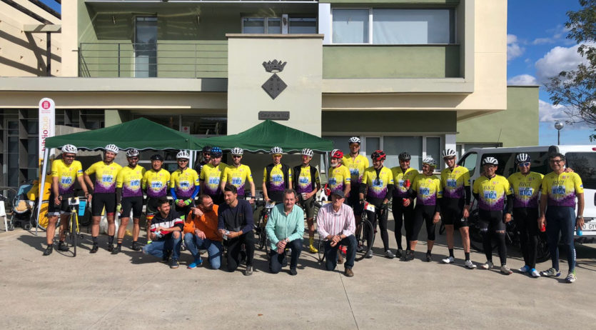 Torrelles de Foix amb la marxa ciclista solidària BiciCatEla