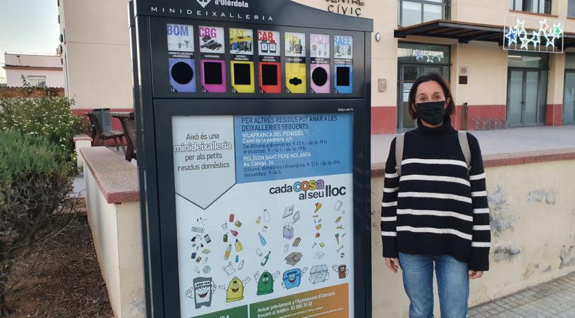 Olèrdola facilita més mitjans per reciclar amb la instal·lació de 5 mini deixalleries