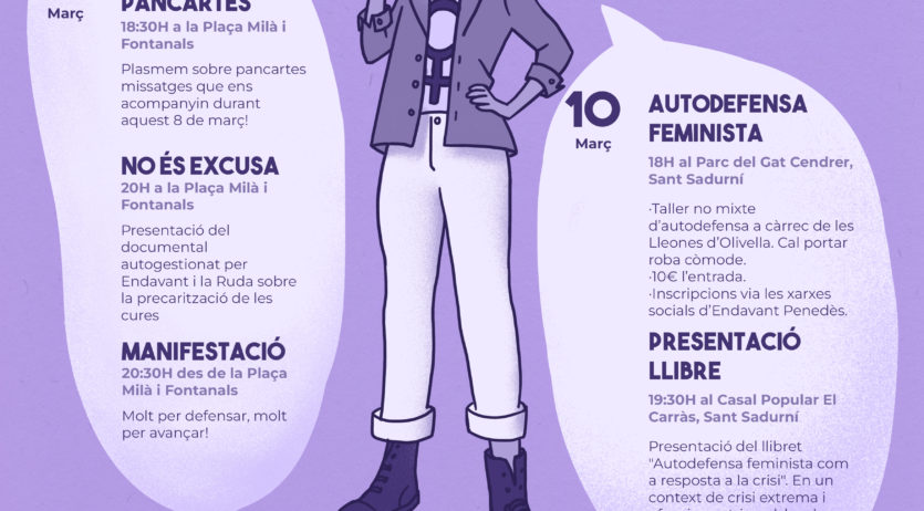 L’Alt Penedès s’organitza per impulsar un 8 de març feminista i anticapitalista