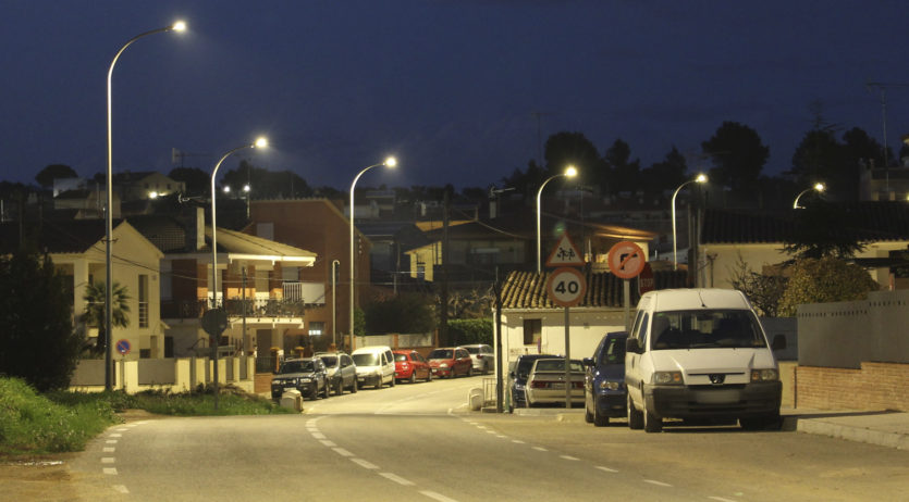 Sant Martí Sarroca canvia l’enllumenat públic per llums tipus LED