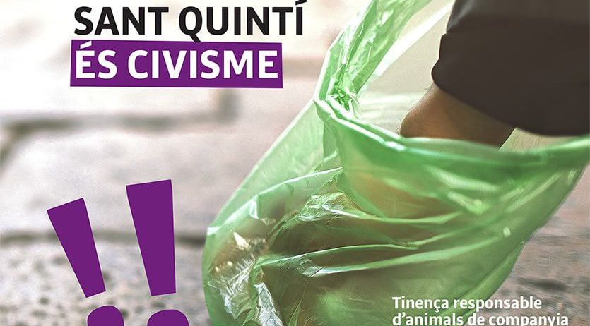 Sant Quintí de Mediona impulsa una campanya per promoure la tinença responsable d’animals