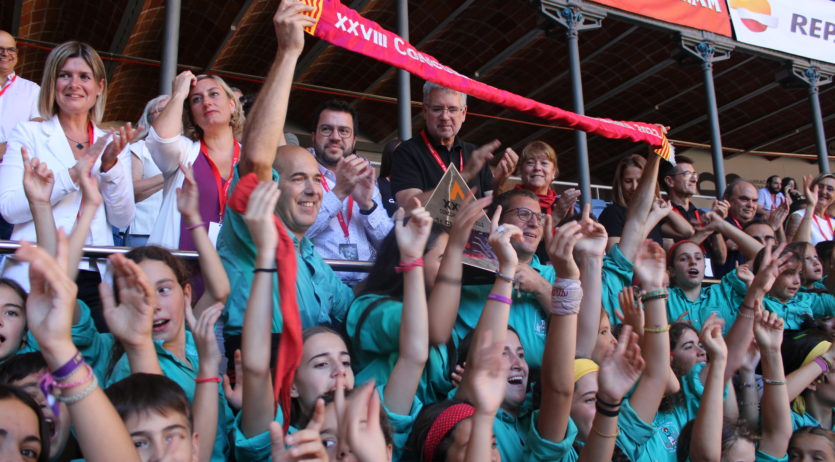 Els Verds guanyen el Concurs de Castells de Tarragona