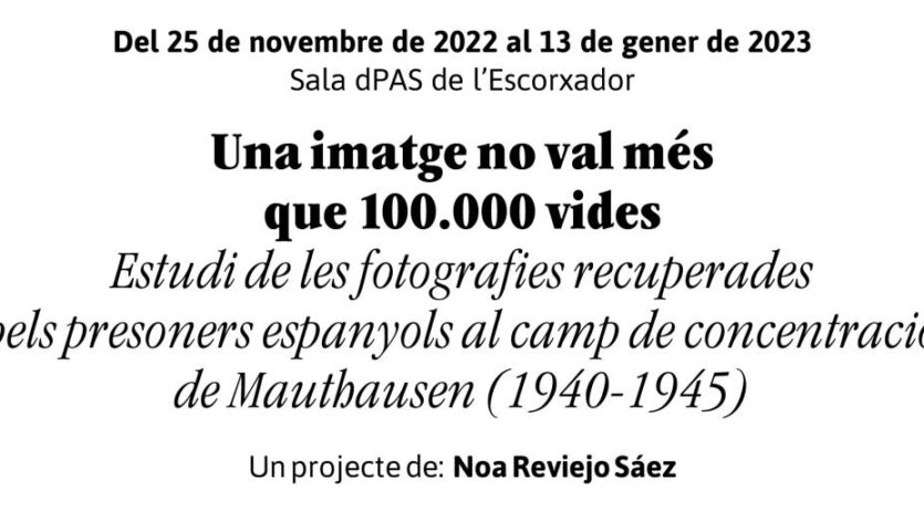 La sala dPAS acull un treball de l’estudiant Noa Reviejo sobre fotografies de Mauthausen