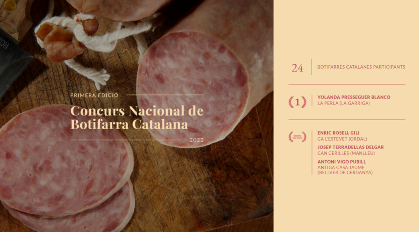 Ca l’Estevet, d’Ordal, rep una menció especial en el I Concurs Nacional de Botifarra Catalana