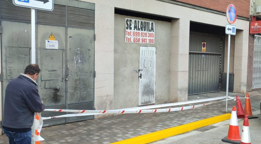 Avinyò Nou disposa d’un espai d’aparcament a la n-340 per a persones amb mobilitat reduïda
