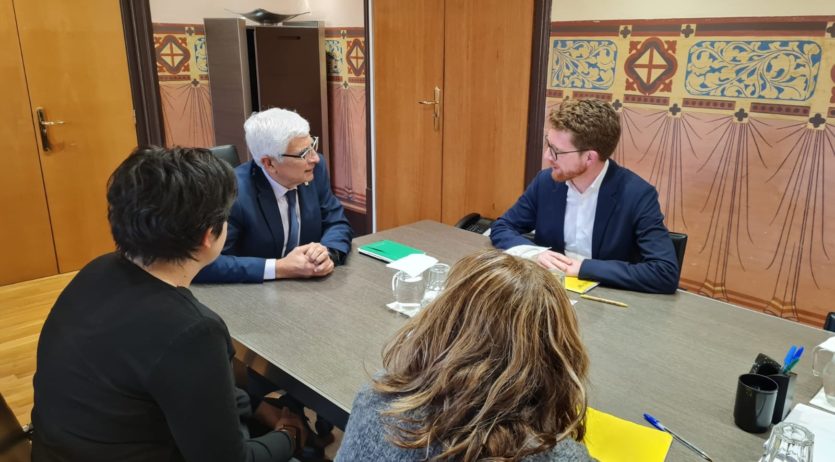 ERC es reuneix amb el conseller de Salut per plantejar millores en àmbit de salut a Vilafranca