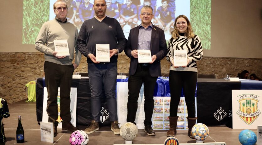 Un llibre recull els 100 anys d’història de futbol a Sant Sadurní d´Anoia