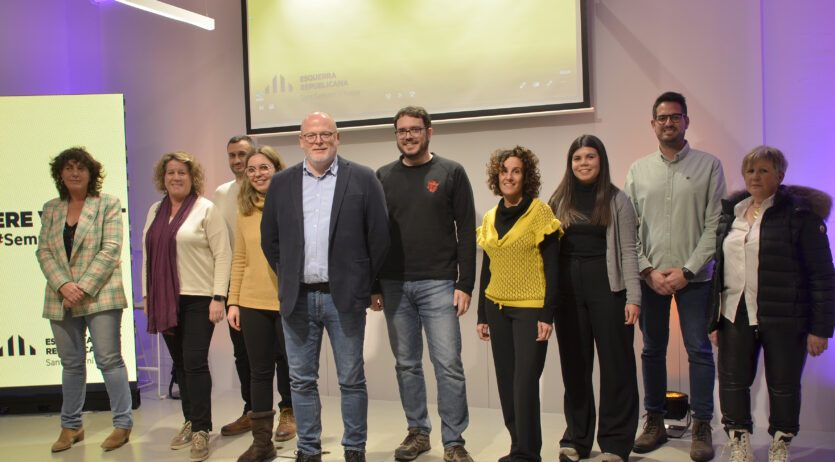 Pere Vernet presenta la candidatura a l’alcaldia de Sant Sadurní com a cap de llista d’ERC
