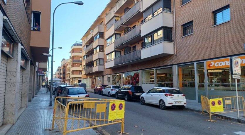 La reurbanització del c/ Tossa de Mar continuarà després de festes amb la darrera fase