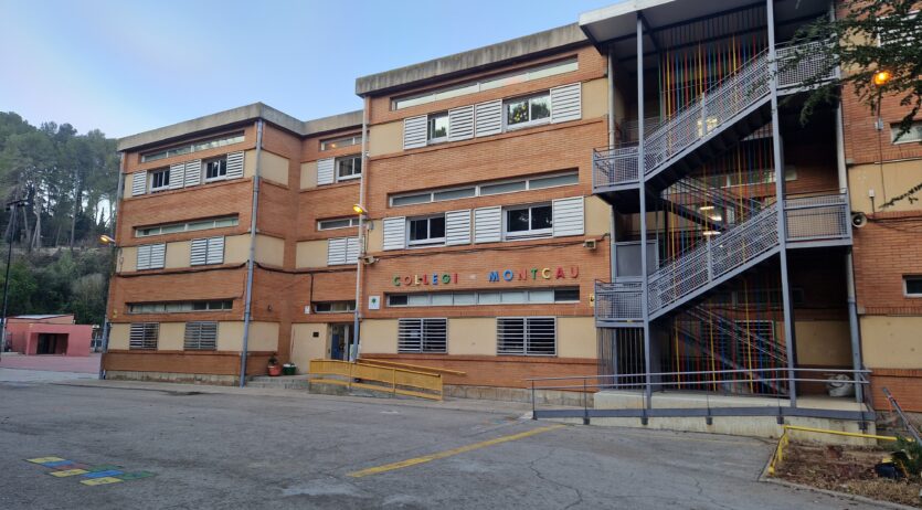 La construcció de la nova escola Montcau de Gelida continua avançant