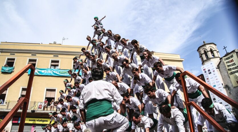Els Falcons de Vilafranca celebren aquest dissabte els 25 anys del seu monument