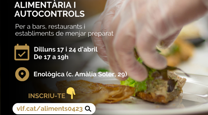 Sessió formativa sobre manipulació d’aliments, higiene alimentària i autocontrols