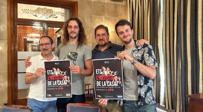 L’escola d’arts escèniques Artèria i el Casino presenten la seva aliança per al proper curs