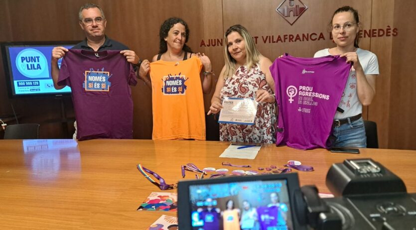 Vilafranca habilita punts liles fixos i parelles itinerants tots els dies de Festa Major