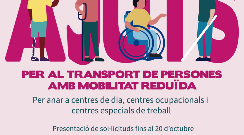 Ajuts per al transport de persones amb mobilitat reduïda de l’Alt Penedès