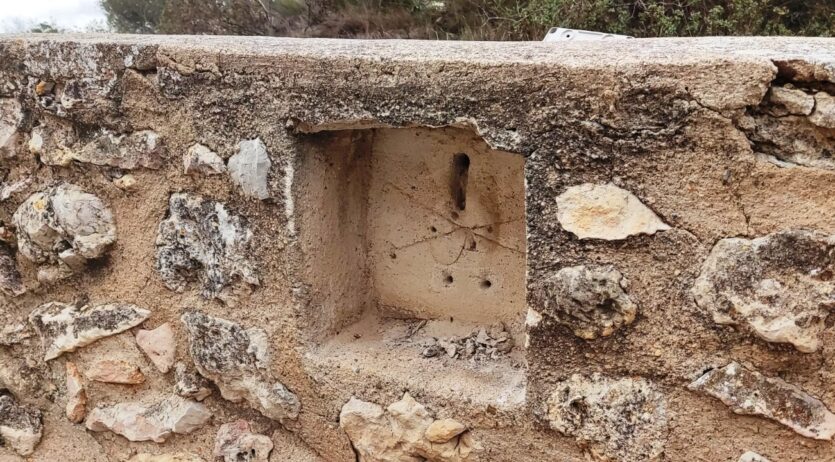 La seu d’Olèrdola del MAC ha estat objecte d’un nou acte de vandalisme