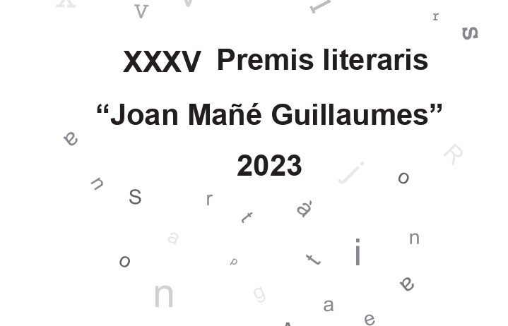 S’ha obert la convocatòria pels Premis Literaris Joan Mañé Guillaumes d’aquest 2023