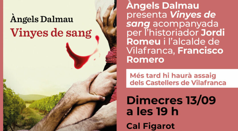 Àngels Dalmau presenta la seva darrera novel·la ‘Vinyes de Sang’