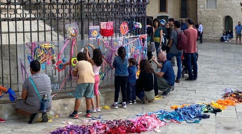 Vilafranca acull aquest dissabte la 8a edició del festival del dibuix Big Draw