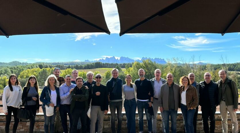 Turisme Vilafranca Empreses visita el celler manresà Oller del Mas