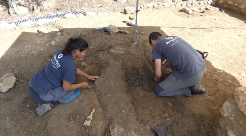 Noves intervencions a la vil·la romana de La Verna, a Torrelles, posen al descobert un lacus