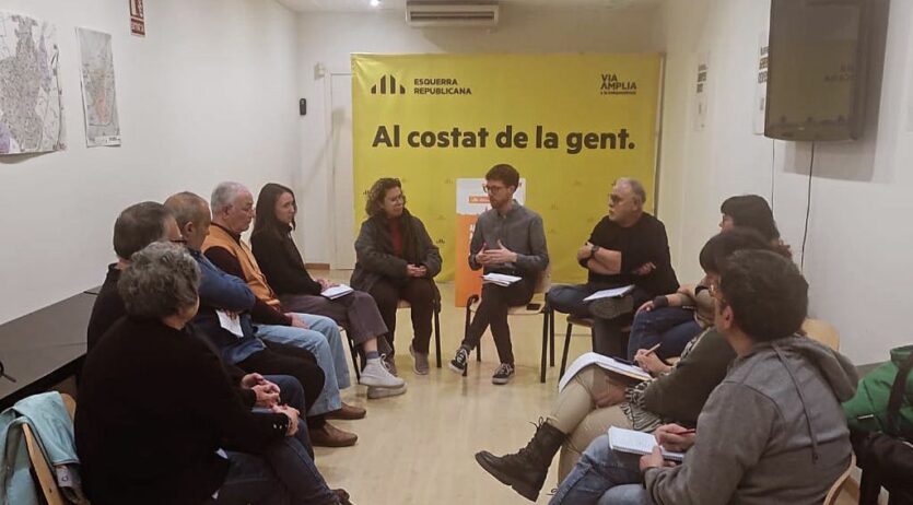 ERC segueix la ronda de trobades per explicar la seva proposta pels pressupostos 2024