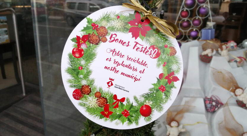 Arbres als comerços i lots de Nadal, protagonistes de la campanya de Nadal a Sant Martí Sarroca
