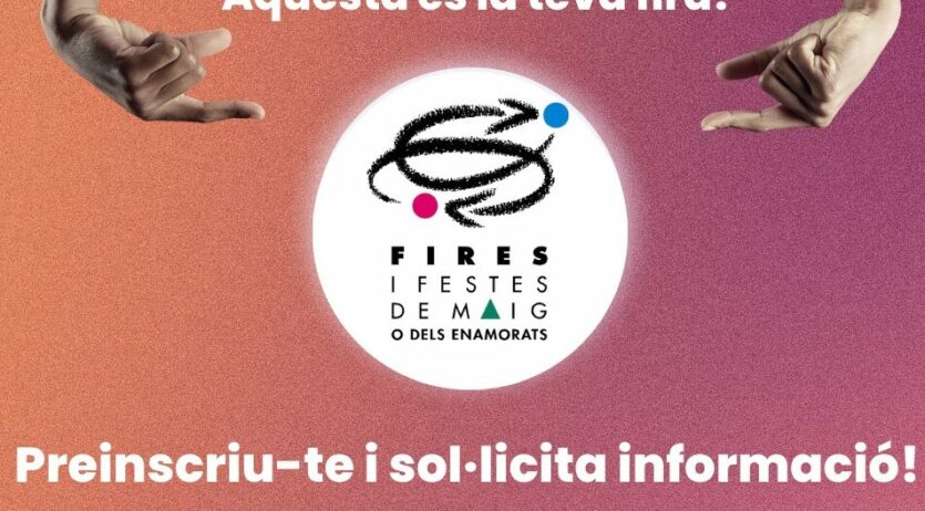 Obertes les preinscripcions per a participar com a expositor a les Fires de Maig 2024