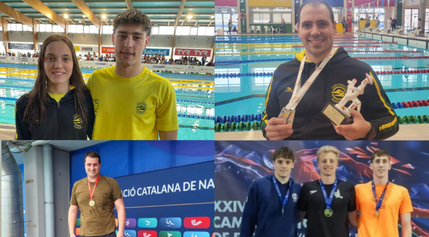 El Club Natació Vilafranca tanca un cap de setmana intens