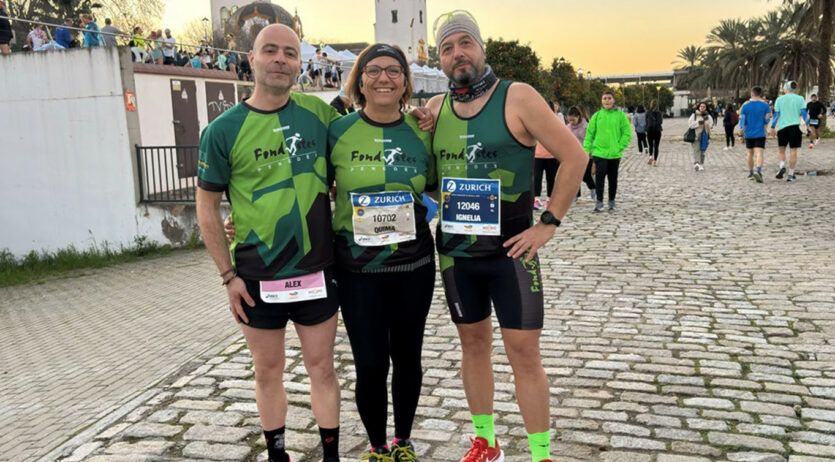 Fondistes Penedès va ser present a la Marató de Sevilla