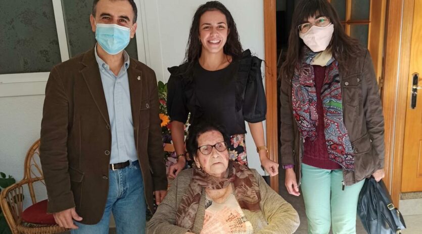 Ha mort Pilar Càlix Busquets, la dona més longeva del Penedès