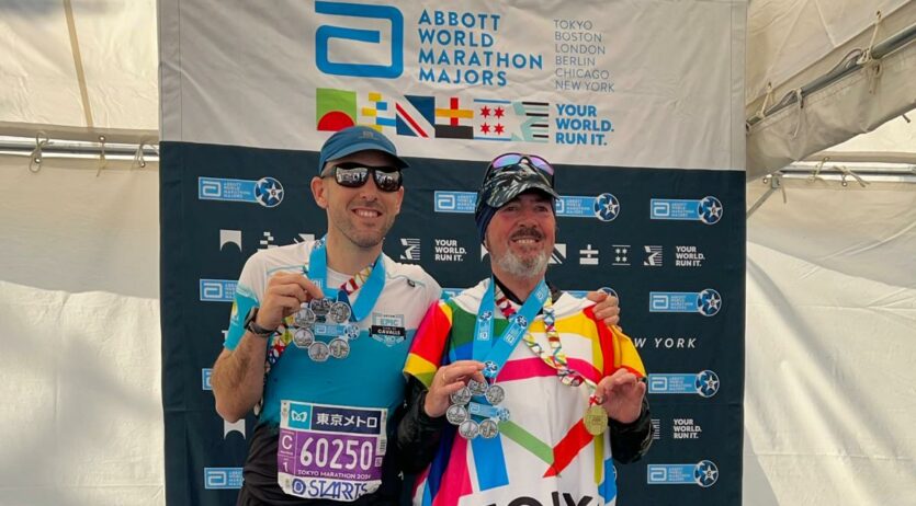 Cele López (Fondistes Penedès) completa totes les World Marathon Majors