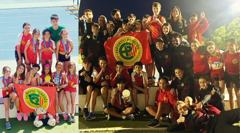 Un or i una plata per l’Esportiu Penedès al Campionat de Catalunya de promoció