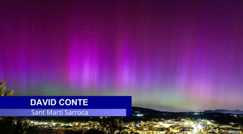 Aurores boreals pinten de color el cel del Penedès: quan i on és el millor lloc per veure-les?
