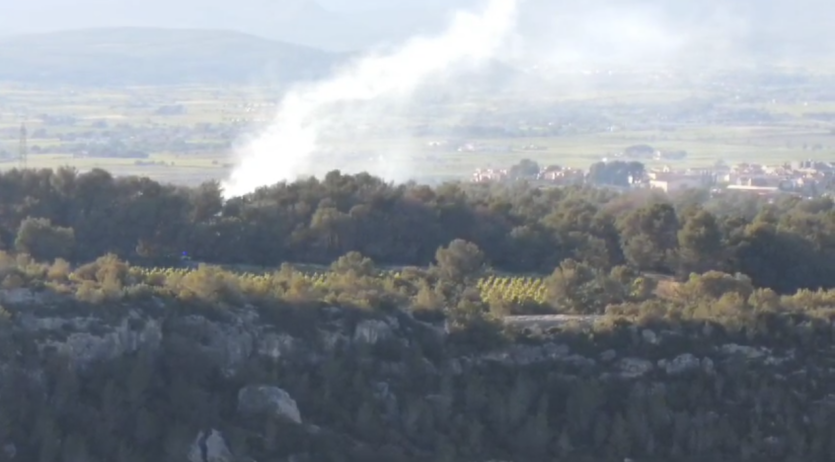 S’origina un conat d’incendi a Moja, el cinquè en quatre dies a la vegueria