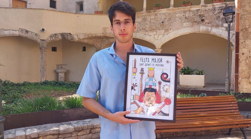 L’Ajuntament de Sant Quintí presenta la imatge de la Festa Major 2024, obra d’Oriol Pauné