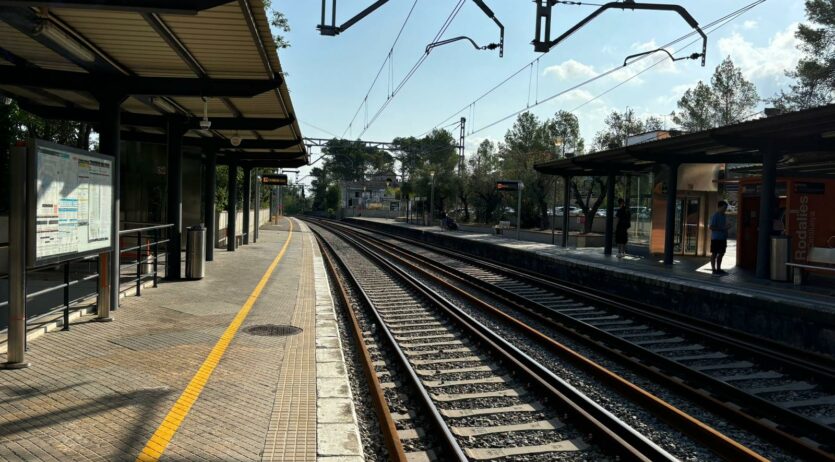 Renfe finalitza les obres de millora de l’accessibilitat a l’estació de Gelida
