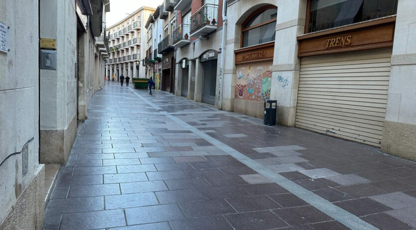 Tres carrers del Centre renovaran el paviment pròximament amb una inversió d’uns 500.000 €