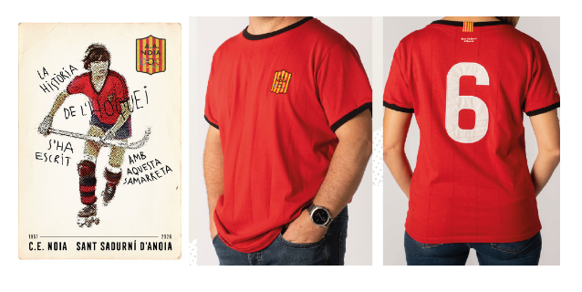 El Noia inicia un ‘crowdfunding’ per immortalitzar en un mural commemoratiu els seus 75 anys