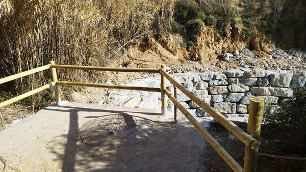 Finalitza la reparació del col·lector de Sant Sadurní proper al parc de Lavernó