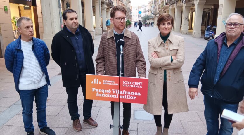 ERC-100XCENT Vilafranca puntualitza l’anunci sobre la reforma del c/ Sant Pere feta pel govern