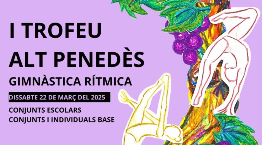 Més de 600 gimnastes participaran al nou Trofeu Alt Penedès de rítmica